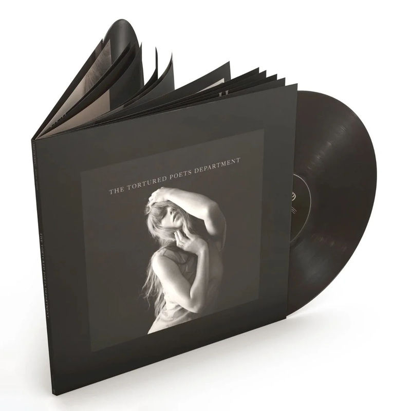 Taylor Swift - The Tortured Poets Department (2LP Charcoal Vinyl, Bonus Track "Black Dog")