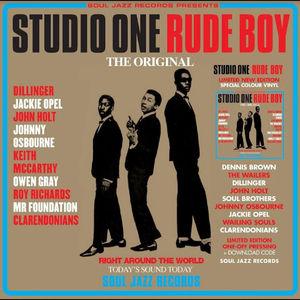 Soul Jazz Presents - Studio One Rude Boy (RSD 2024, 2LP Red & Cyan Vinyl)