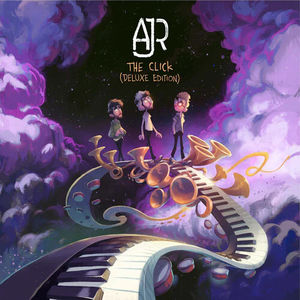 AJR - The Click (Deluxe Edition) (2LP Clear with Red Splatter Vinyl)