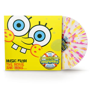 The SpongeBob SquarePants Movie – Music from the Movie and More… (RSD Black Friday 2024, Clear w/ Yellow & Pink Splatter LP Vinyl)