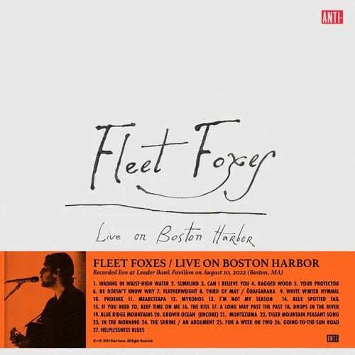 Fleet Foxes - Live On Boston Harbor (RSD 2024, 3LP Vinyl)