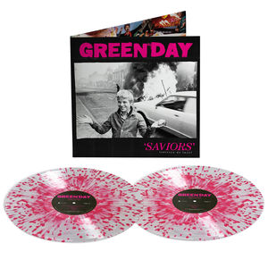 Green Day - Saviors (édition de luxe) (Indie Exclusive, 2LP Clear with Hot Pink Splatter Vinyl)