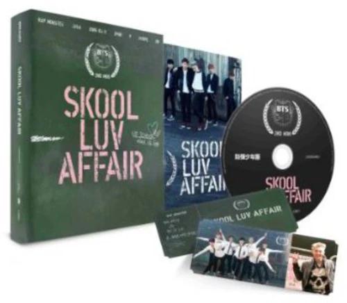 BTS - Skool Luv Affair (CD, Incl. 115-page photobook and one random photocard)
