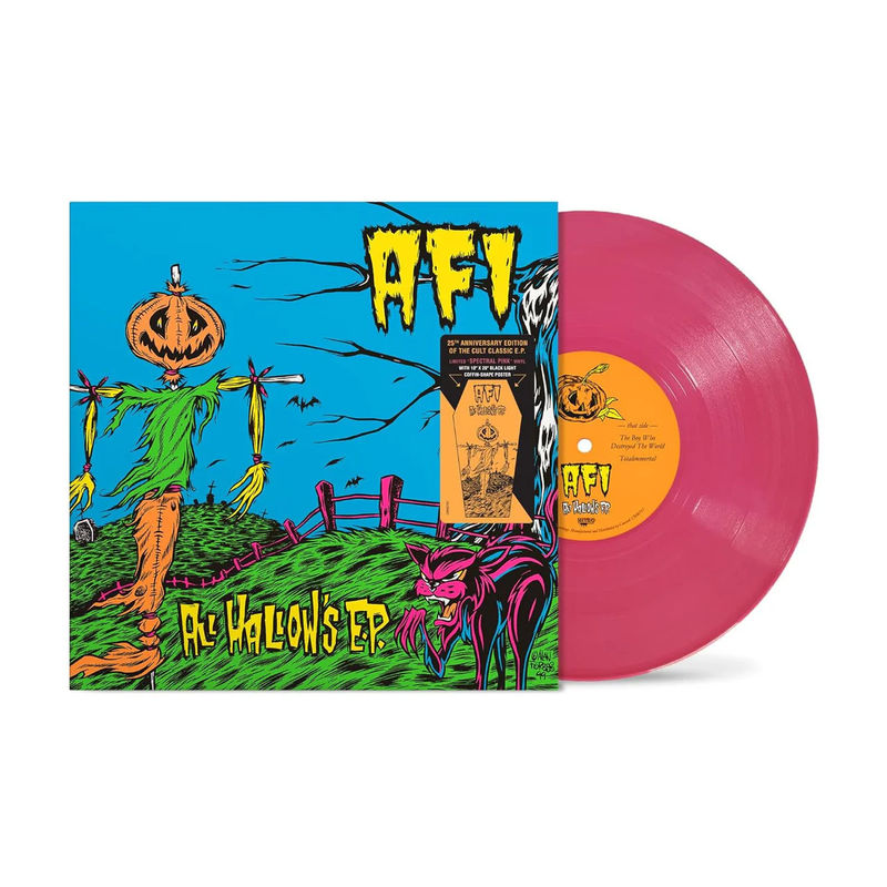 AFI All Hallow's E.P. (25th Anniversary Edition, 10" Spectral Pink Vinyl EP)