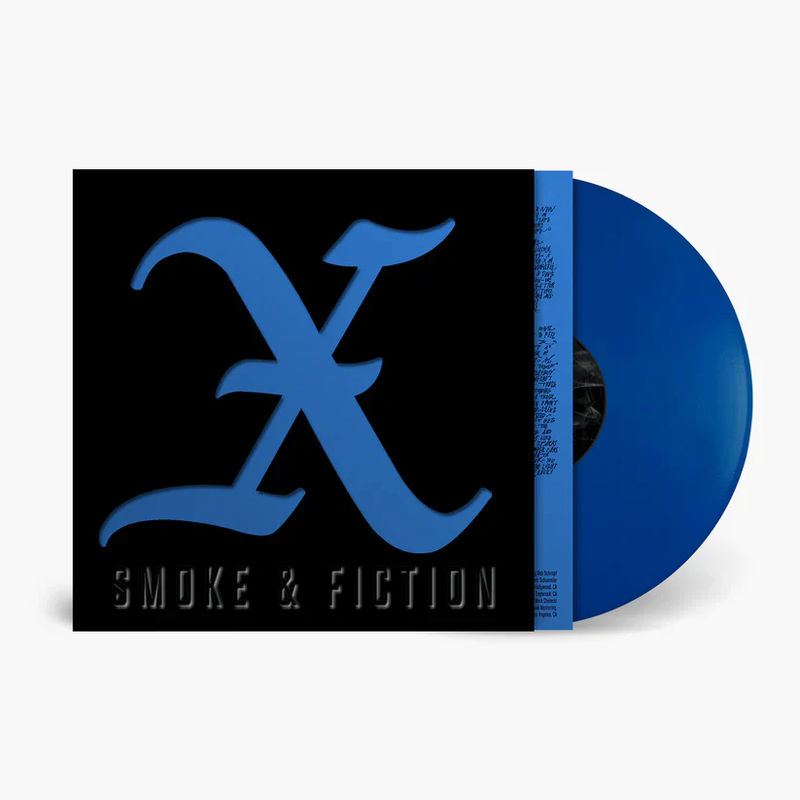 X - Smoke & Fiction (Indie Exclusive, Blue LP Vinyl)