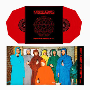 King Gizzard and the Lizard Wizard - Nonagon Infinity Live (Indie Exclusive, 2LP Nonagon-shaped Red Vinyl)