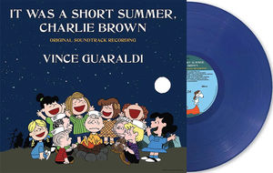 Vince Guaraldi - It Was A Short Summer, Charlie Brown (Indie Exclusive, Summer Night Blue LP Vinyl)