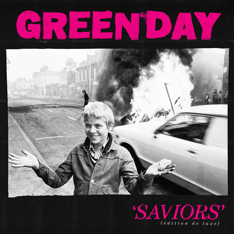 Green Day - Saviors (édition de luxe) (Standard Edition, 2LP Hot Pink with White Splatter Vinyl)