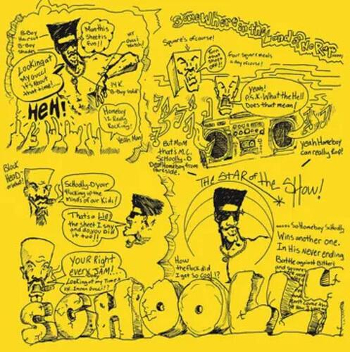 Schoolly-D - Schoolly-D (RSD Black Friday 2023, Yellow & Black LP Vinyl)