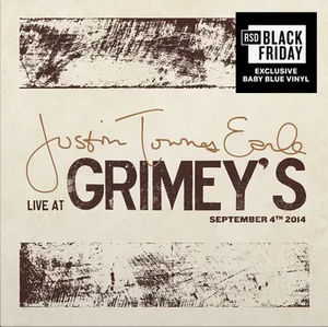 Justin Townes Earle - Live at Grimey's (RSD Black Friday 2023, Blue LP Vinyl)