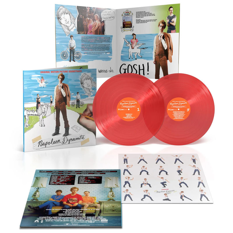 Napoleon Dynamite (Original Motion Picture Soundtrack) (20th Anniversary Edition 2LP Transparent Ruby Vinyl)