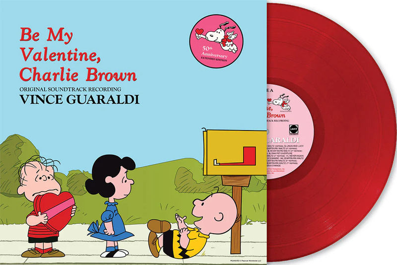 Vince Guaraldi - Be My Valentine, Charlie Brown (Indie Exclusive, Red LP Vinyl)