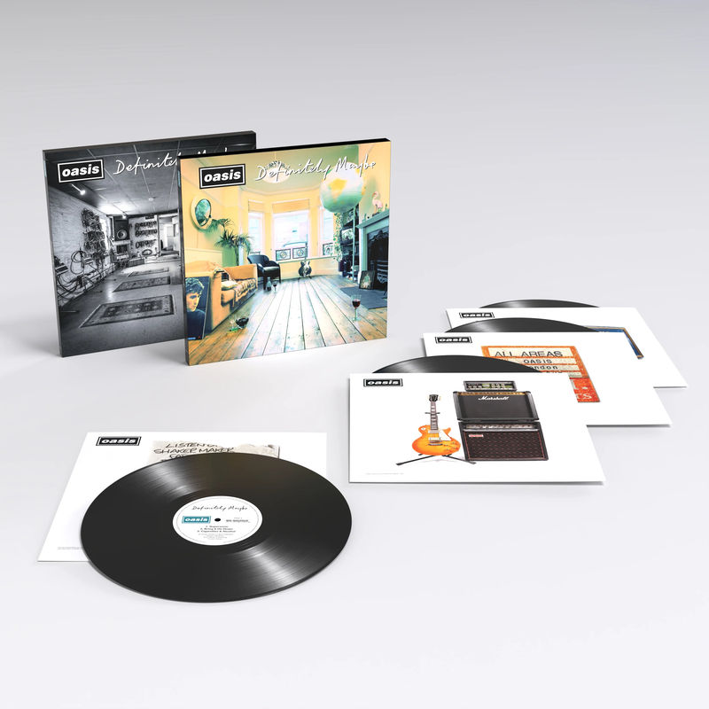 Oasis - Definitely Maybe (30th Anniversary) (Deluxe Edition, 4LP Vinyl, Bonus Tracks, New Artwork)