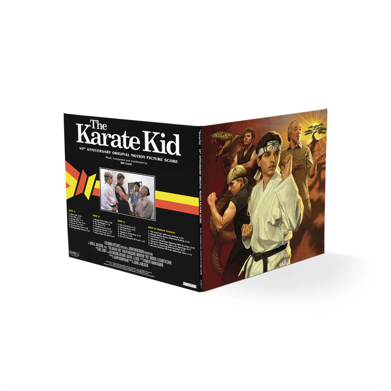 Bill Conti - The Karate Kid: 40th Anniversary Original Motion Picture Score (2LP Cloudy Clear Vinyl)