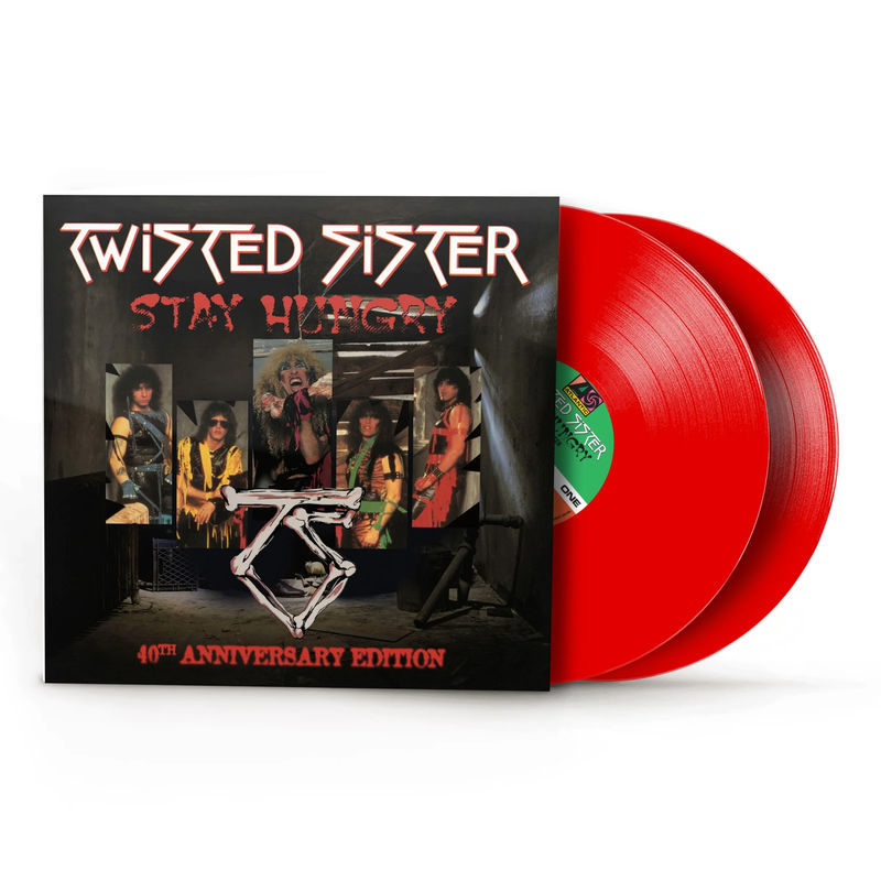 Twisted Sister - Stay Hungry (40th Anniversary Edition) (Rocktober 2024, 2LP Translucent Red Vinyl, Brick & Mortar Exclusive)