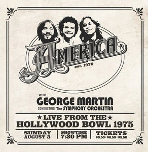 America - Live From The Hollywood Bowl 1975 (RSD 2024, Milky Clear 2LP Vinyl)