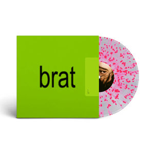 Charli XCX - BRAT (Indie Exclusive, Clear Pink Splatter LP Vinyl)