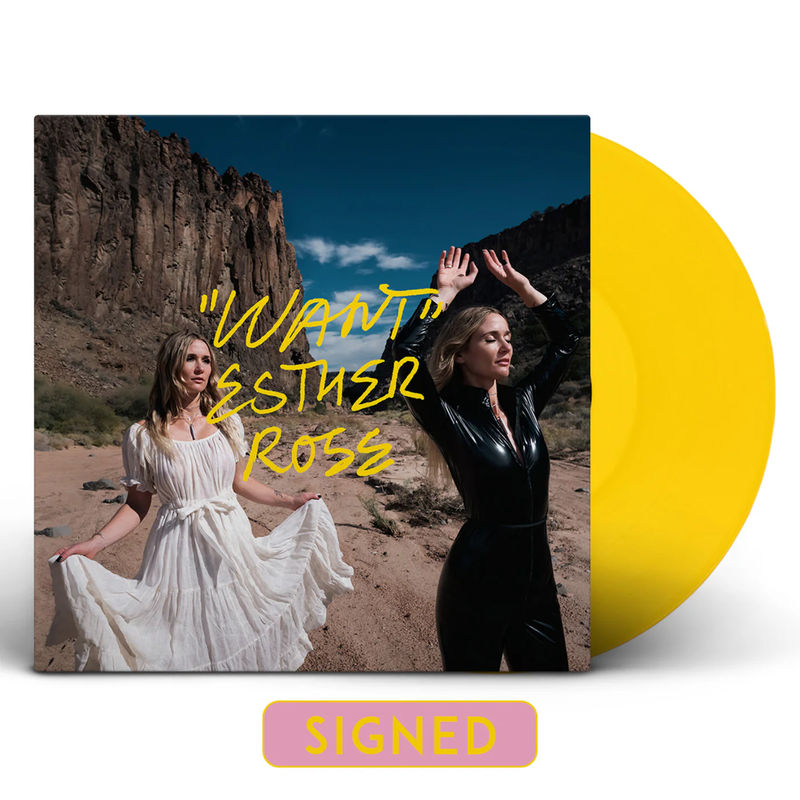 Esther Rose - Want (Indie Exclusive Yellow LP Vinyl) [Signed By Artist]
