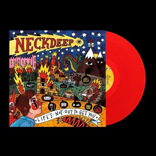 Neck Deep - Life's Not Out to Get You - Blood Red (Red LP Vinyl)