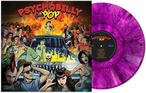 Various Artists - Psychobilly Goes Pop (Purple LP Vinyl)