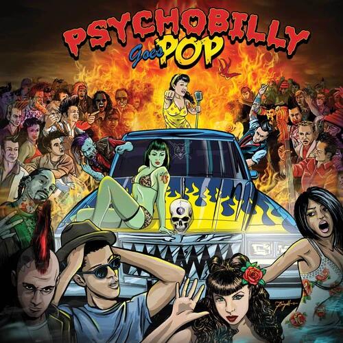 Various Artists - Psychobilly Goes Pop (Purple LP Vinyl)