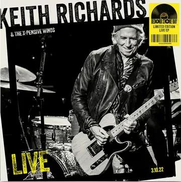 Keith Richards & The X-Pensive Winos - Live 3.10.22 (RSD 2025, 12" EP Red Vinyl)