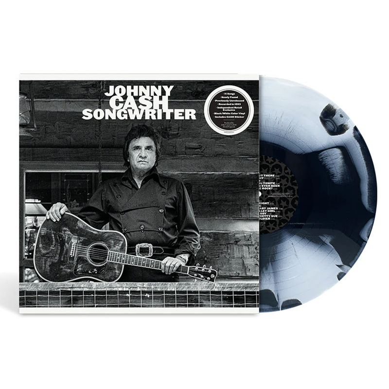 Johnny Cash - Songwriter (Indie Exclusive, Black and Silver Splatter LP Vinyl)