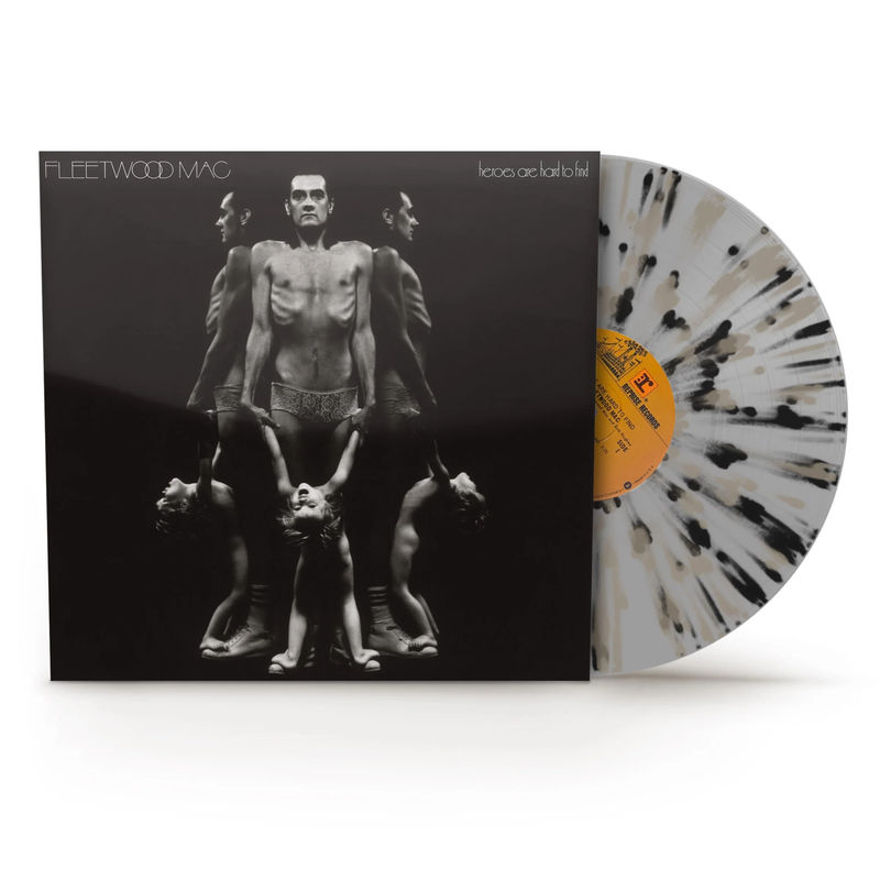 Fleetwood Mac - Heroes Are Hard to Find (Rocktober 2024, Clear w/ Black/Bone Splatter LP Vinyl, Brick & Mortar Exclusive)