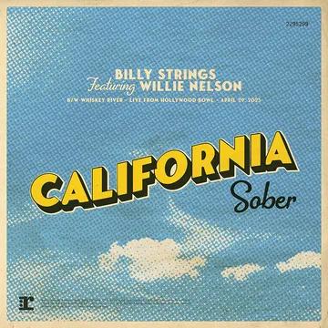 Billy Strings - "California Sober" featuring Willie Nelson (RSD Black Friday 2023, Green 12inch Single Vinyl)
