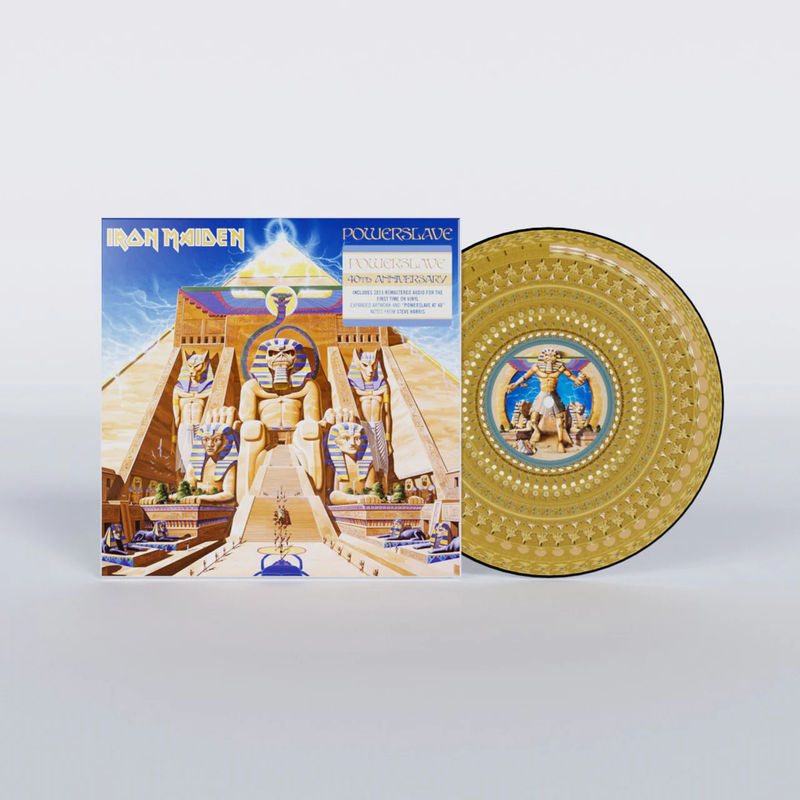 Iron Maiden - Powerslave (40th Anniversary Edition. Zoetrope Picture Disc LP Vinyl)