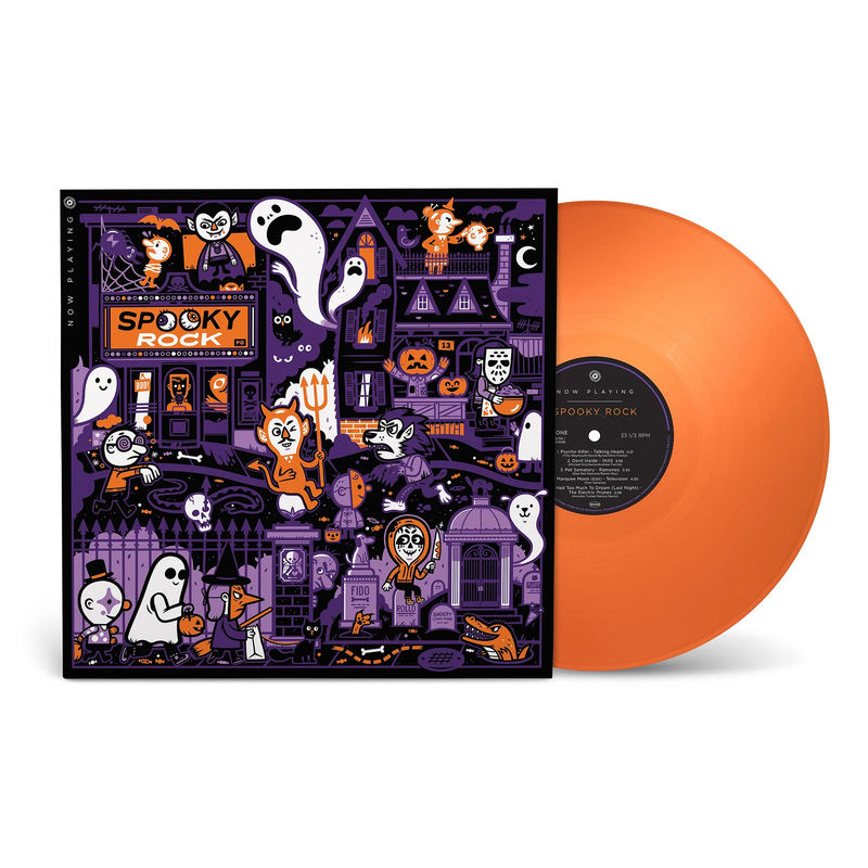 Various Artists - Now Playing: Spooky Rock (Orange LP Vinyl)