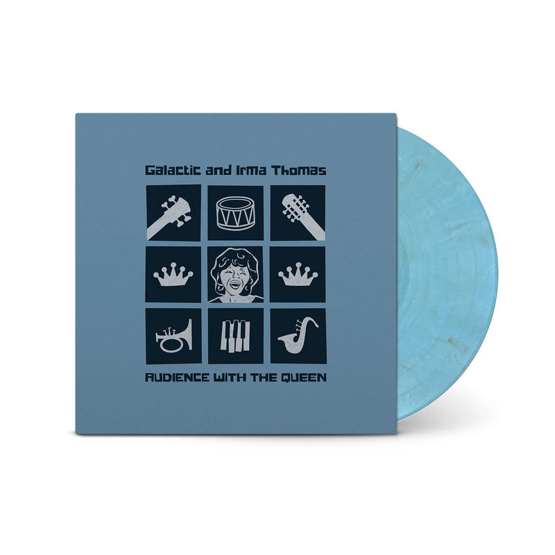 Galactic and Irma Thomas - Audience With the Queen (Indie Exclusive, Sky Blue and Gold LP Vinyl)