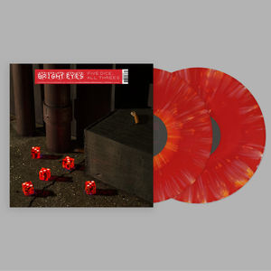 Bright Eyes - Five Dice, All Threes (2LP Red & Orange Splatter Vinyl)