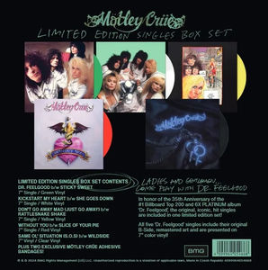 Mötley Crüe - Dr. Feelgood (The Singles Box Set) (RSD Black Friday 2024, 5 7inch Colored Vinyl Singles Box Set)