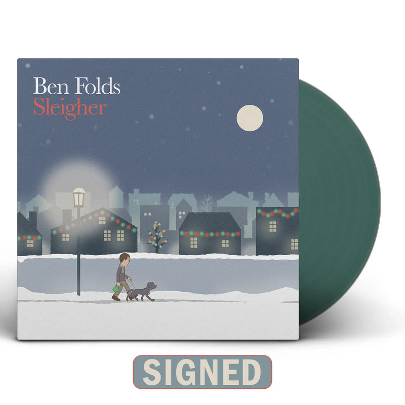 Ben Folds - Sleigher (Indie Exclusive, Green LP Vinyl, Signed)