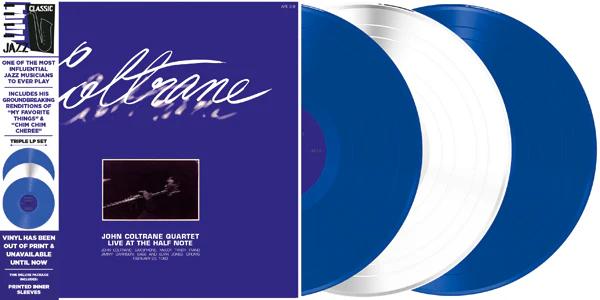 John Coltrane Quartet - Live at the Half Note (3LP, Blue/White Vinyl)