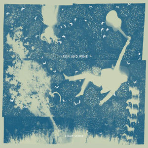 Iron & Wine - Light Verse  (Clear w/ Blue swirl LP VInyl)