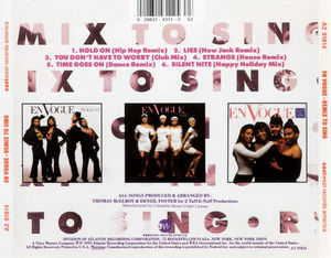 En Vogue - Remix To Sing (CD) (NM or M-, VG+)