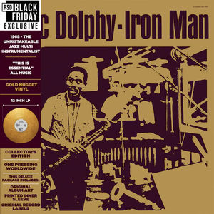 Eric Dolphy - Iron Man (RSD Black Friday 2023, Gold Nugget LP Vinyl)