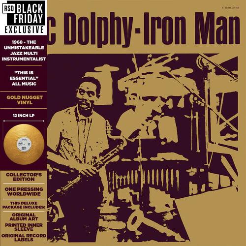 Eric Dolphy - Iron Man (RSD Black Friday 2023, Gold Nugget LP Vinyl)