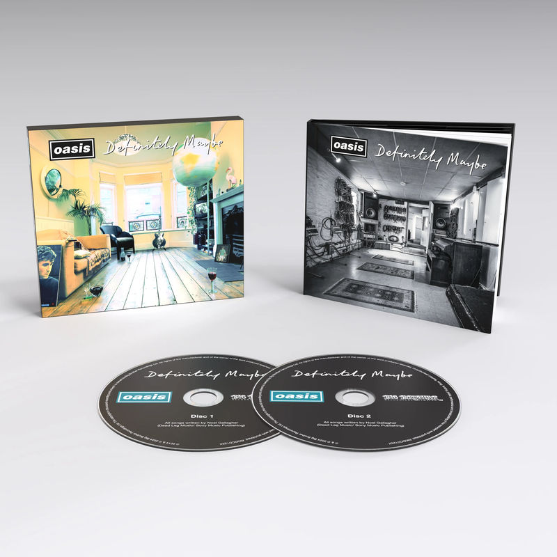Oasis - Definitely Maybe (30th Anniversary) (2CDs, Bonus Tracks, New Artwork)