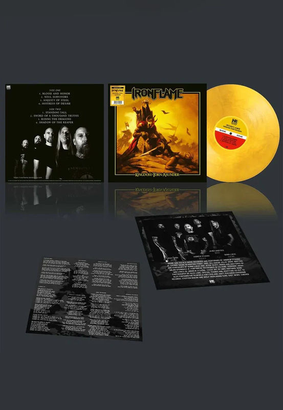 Ironflame - Kingdom Torn Asunder (Galaxy Colored LP Vinyl)