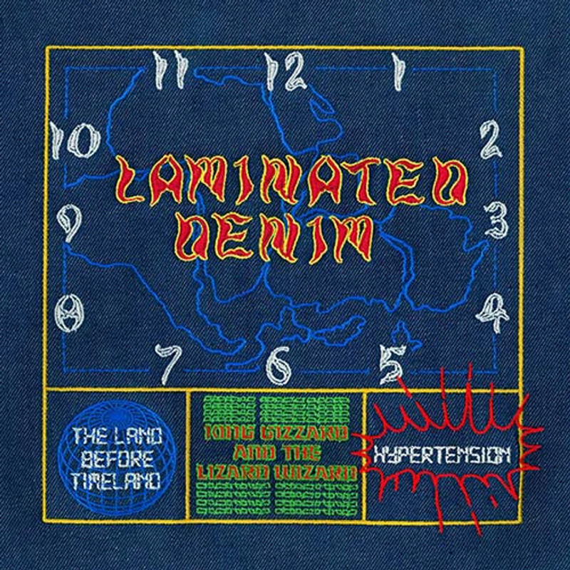 King Gizzard & the Lizard Wizard - Laminated Denim (Lucky Rainbow Edition Color Vinyl LP)