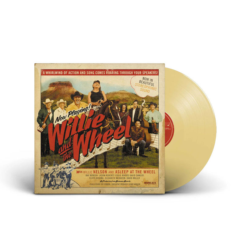 Willie Nelson & Asleep at the Wheel - Willie and the Wheel (Custard LP Vinyl)