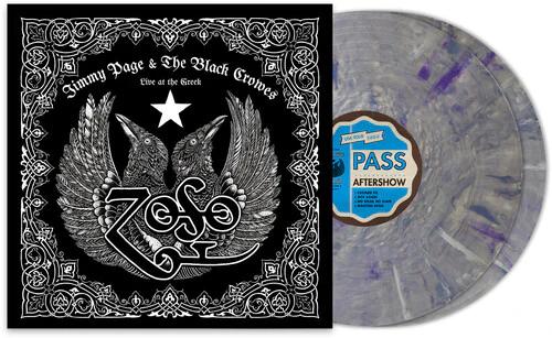 Jimmy Page & The Black Crowes - Live at the Greek (Indie Exclusive, 2LP Purple & Silver Marble Vinyl)