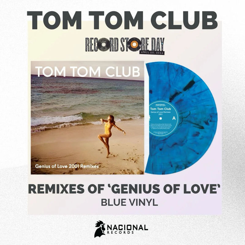 Tom Tom Club - Genius Of Love 2001 Remixes (RSD 2024, Blue Marble LP Vinyl)