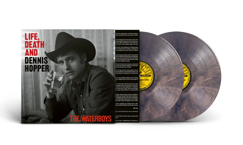 The Waterboys - Life, Death and Dennis Hopper (Indie Exclusive, 2LP Psychedelic Waves Color Vinyl)