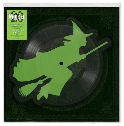Idina Menzel Kristin Chenoweth- Defying Gravity (From "Wicked") (Indie Exclusive,  Elphaba-shaped Picture Disc Vinyl)