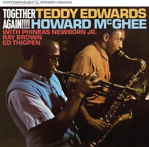 Teddy Edwards & Howard McGhee - Together Again!!!! (Contemporary Records Acoustic Sounds Series, LP Vinyl)