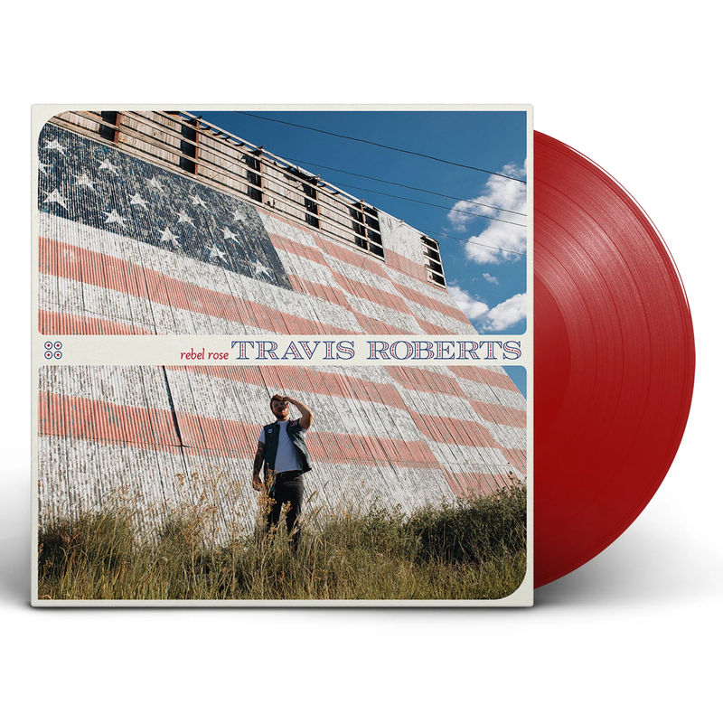 Travis Roberts - Rebel Rose (Red LP Vinyl)